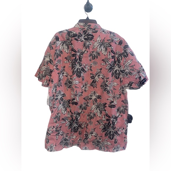 Goodthreads men’s pink floral Hawaiian button down XXXLT NWT - Picture 6 of 8